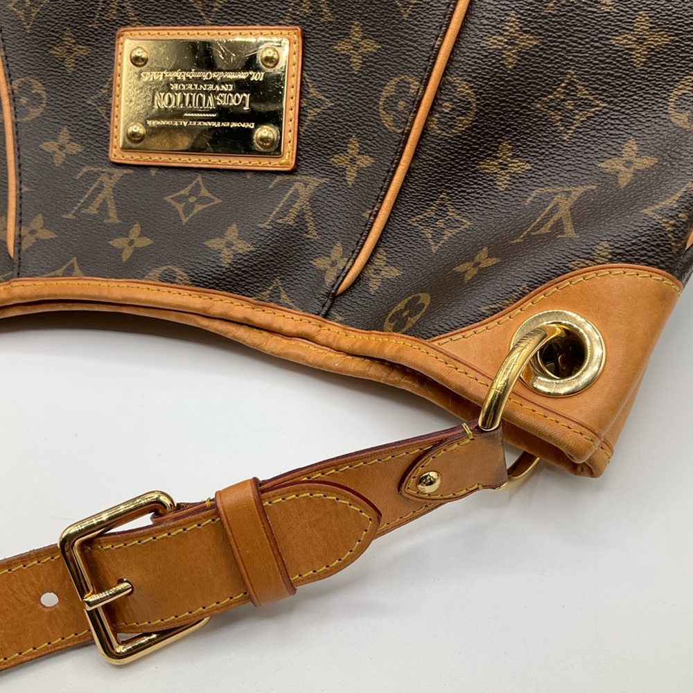 Louis Vuitton Galliera PM Monogram Brown Shoulder Bag Purse - Picture 11 of 15